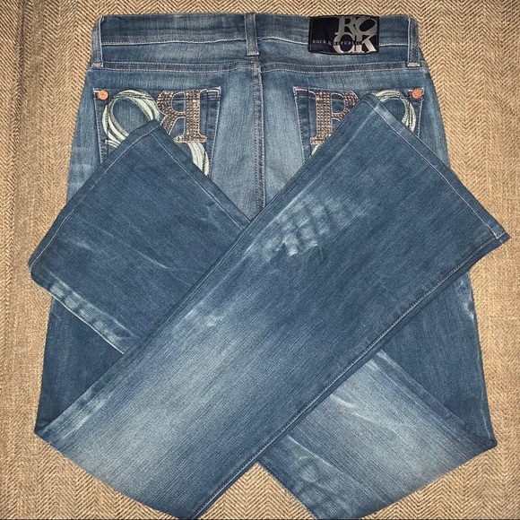 EUC Rock & Republic Bootcut Jeans Size 26. - Picture 2 of 9
